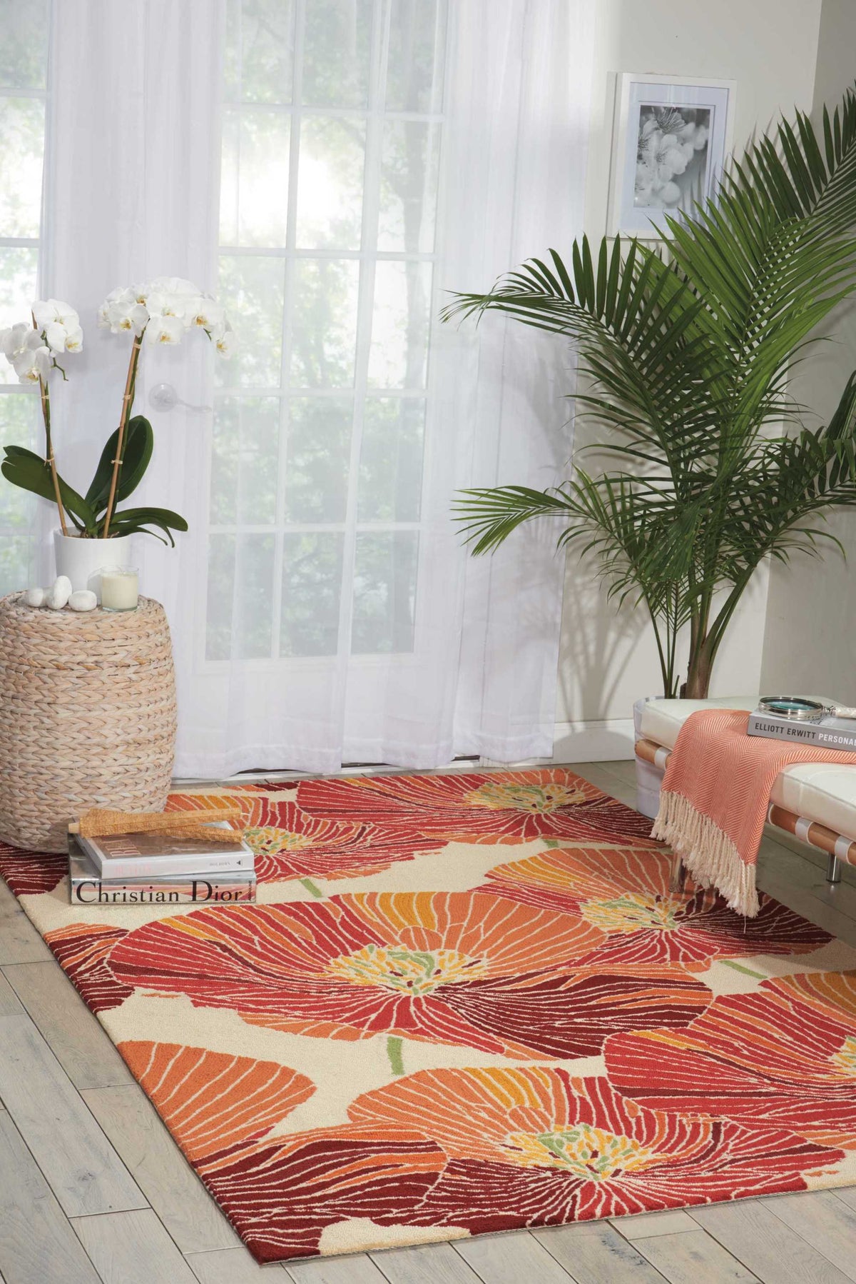 Fantasy FA24 Sunset Rug - room scene
