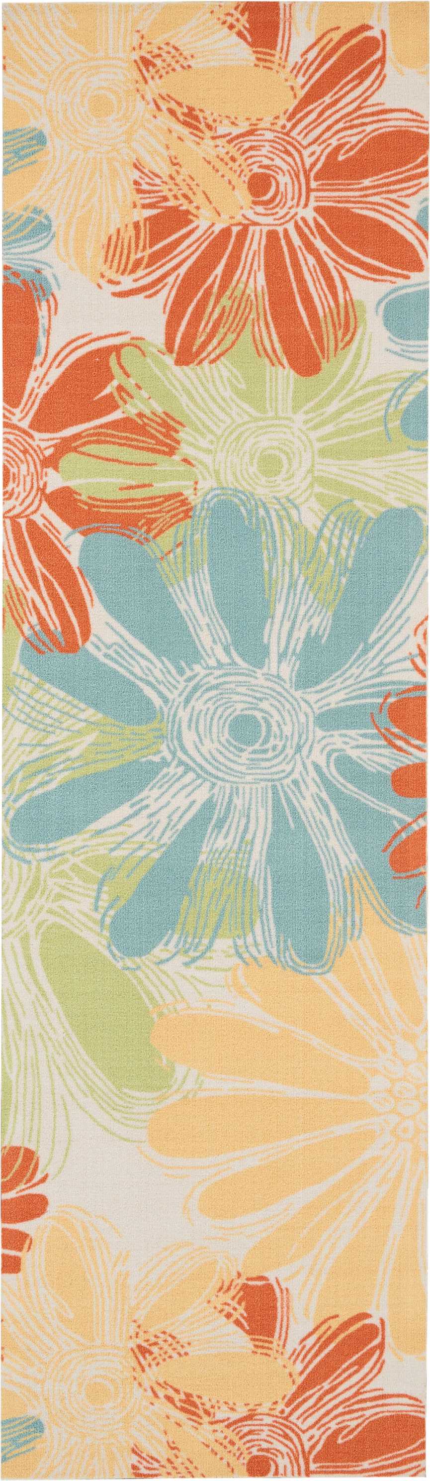 Home & Garden RS022 Ivory Rug - Runner