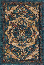 Nourison 2020 NR206 Teal Rug - Rectangle