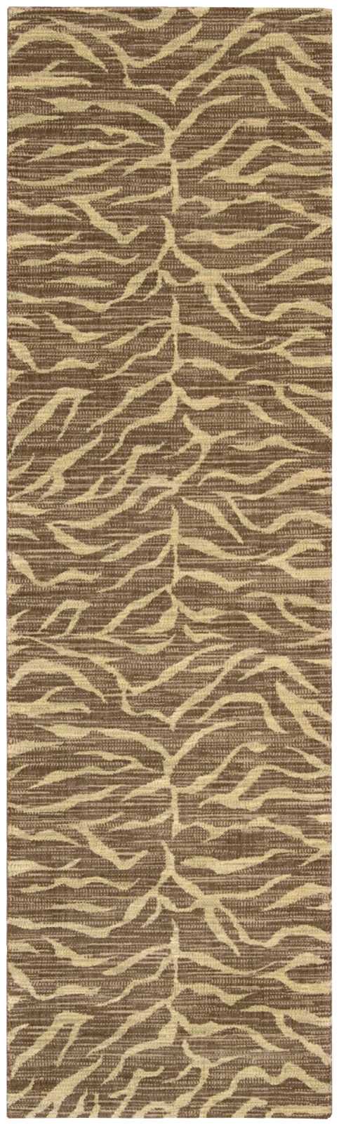 Riviera RI05 Chocolate Rug - Runner