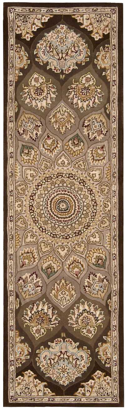 Nourison 2000 2318 Brown Rug - Runner