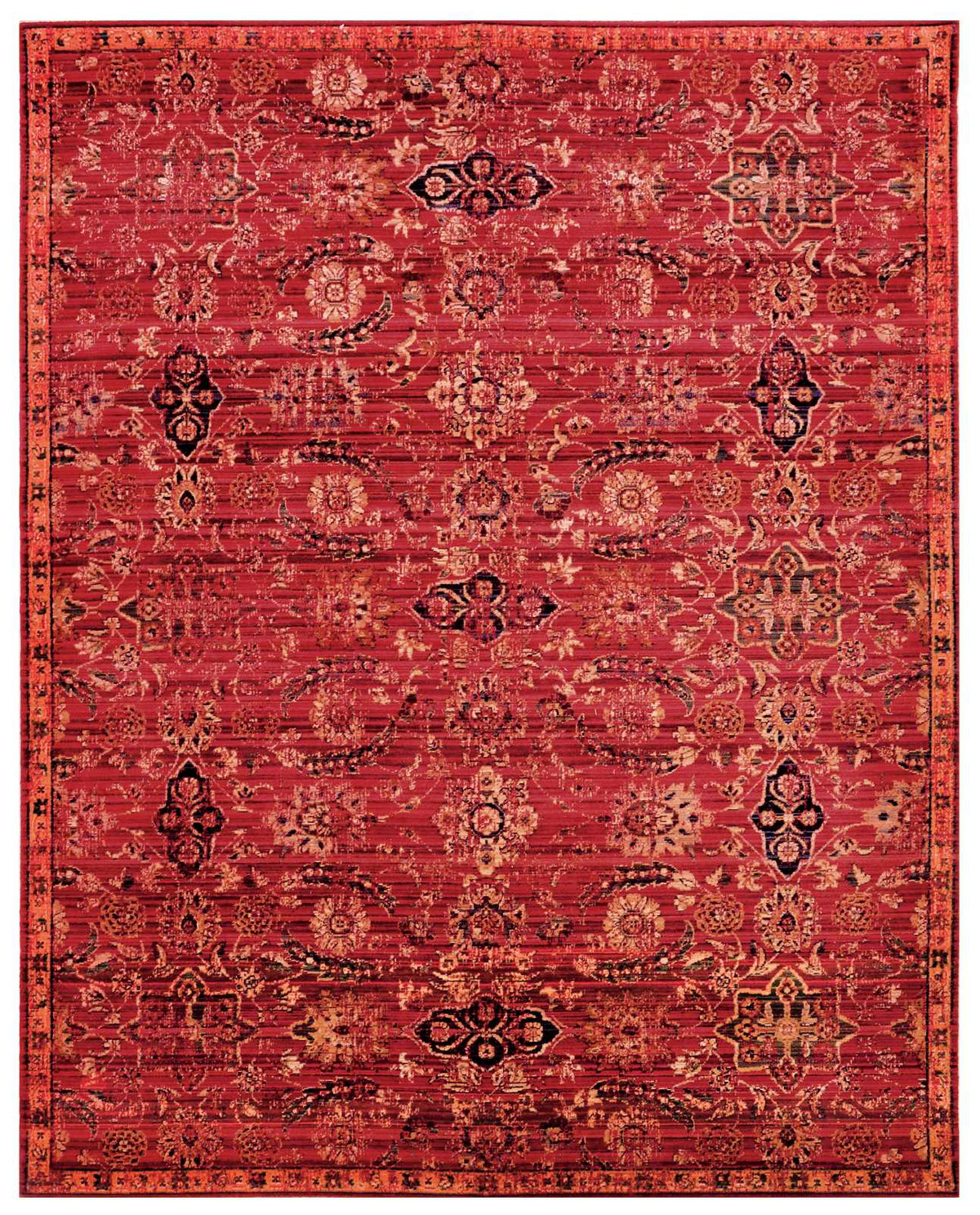 Timeless TML07 Red Rug - Rectangle