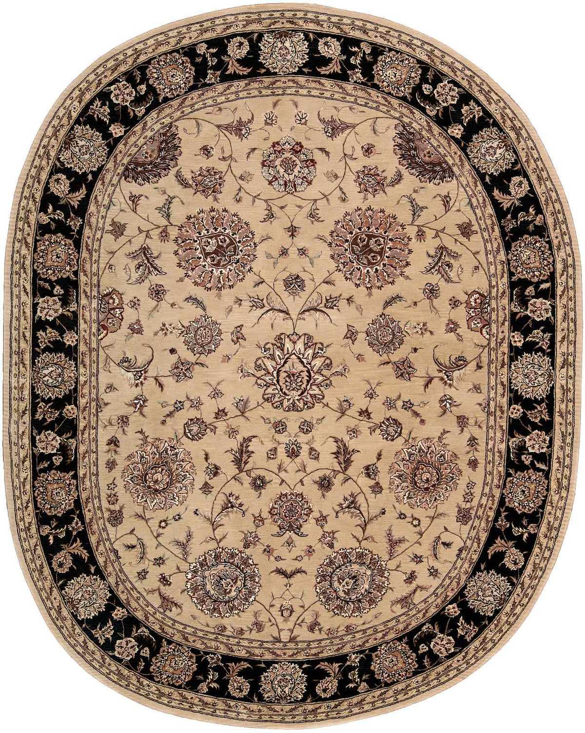 Nourison 2000 2207 Beige Rug - Oval