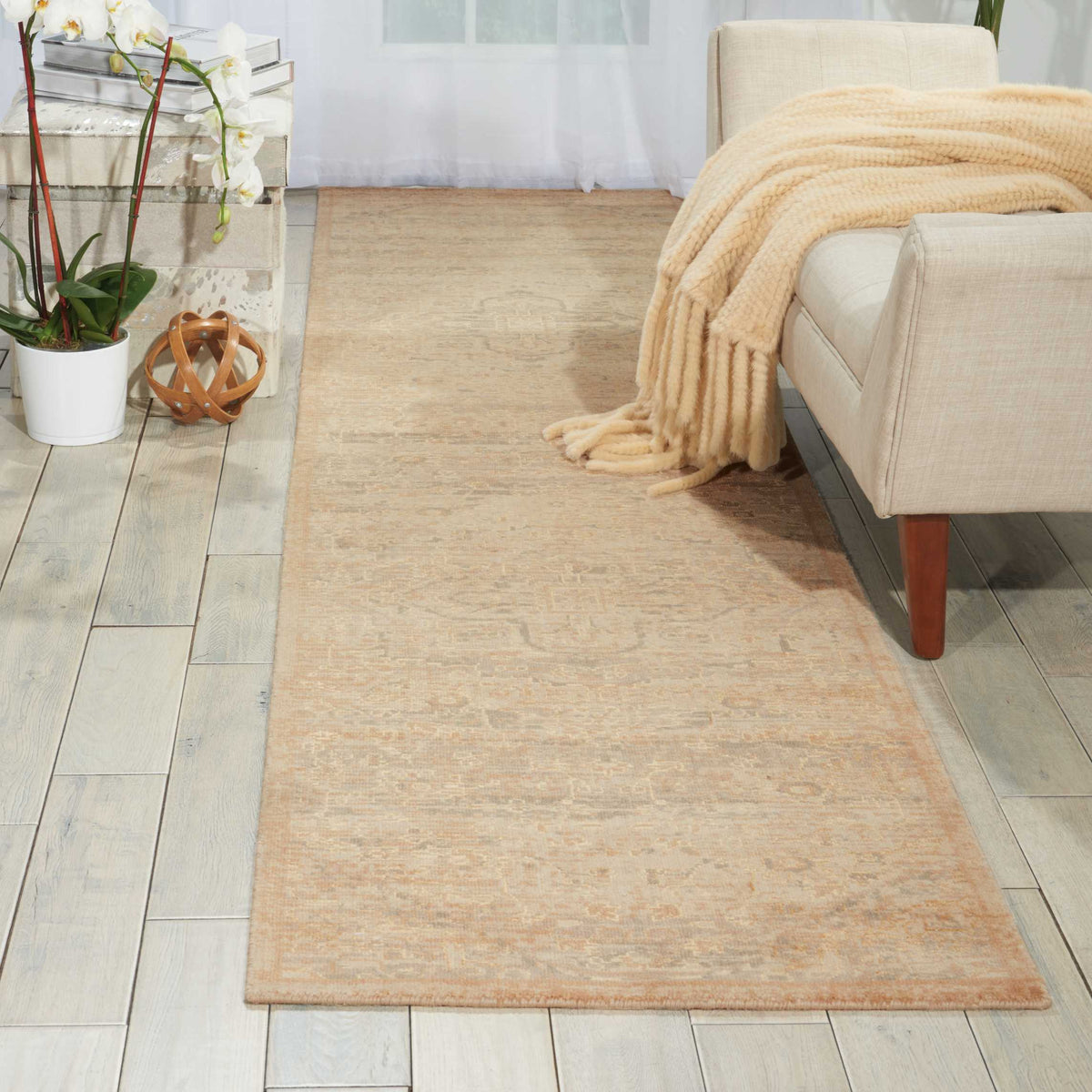 Silk Elements SKE14 Sand Rug - room scene