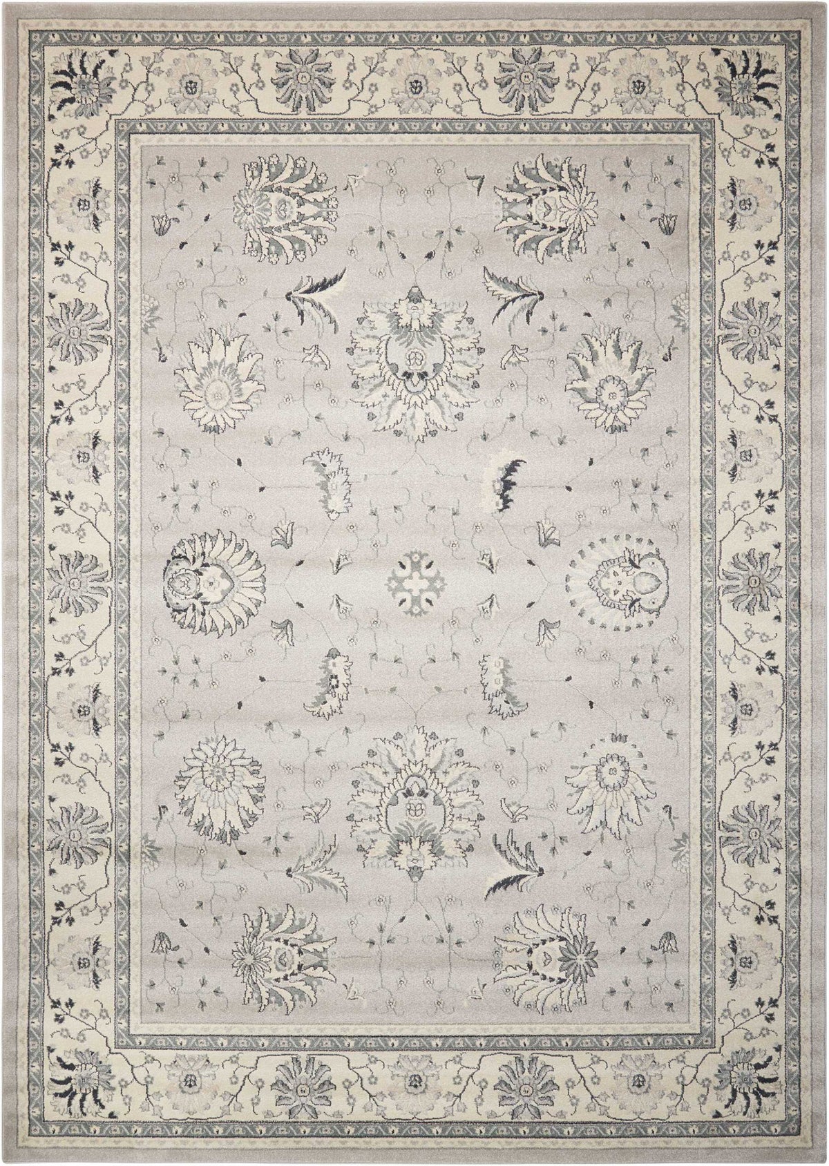 Maymana MYN03 Silver Rug - Rectangle