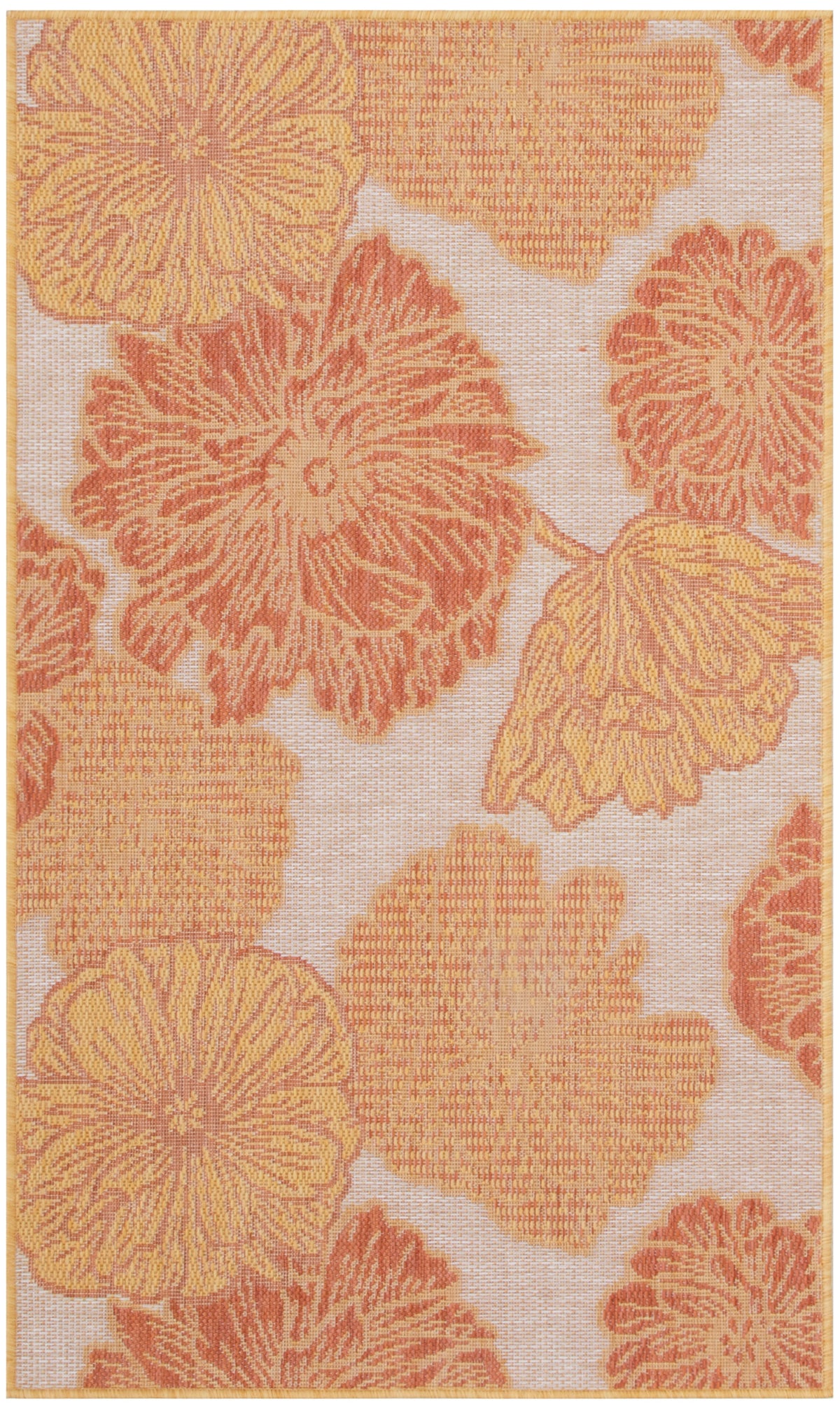 Garden Oasis GOA04 Coral Rug - Rectangle