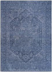 Pure Shades SAD02 Blue Rug - Rectangle