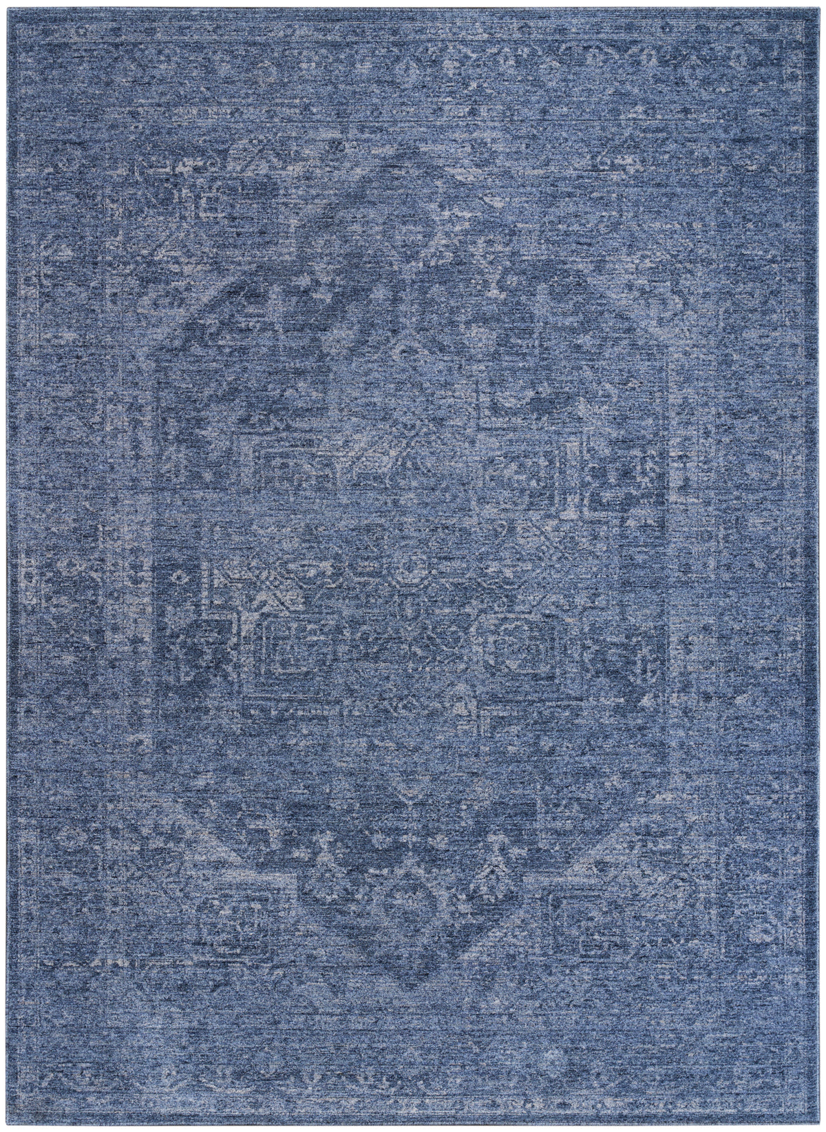 Pure Shades SAD02 Blue Rug - Rectangle