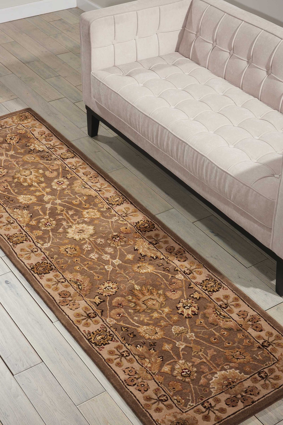 Nourison 3000 3102 Taupe Rug - room scene