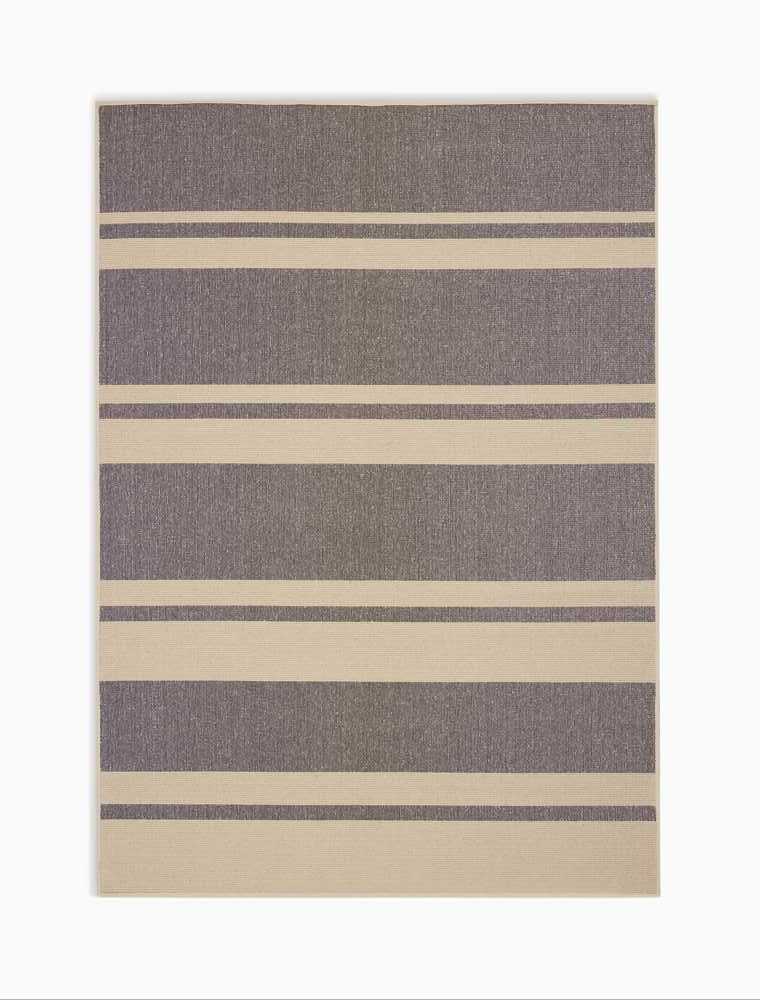 San Diego CK730 Beige Black Rug - Rectangle