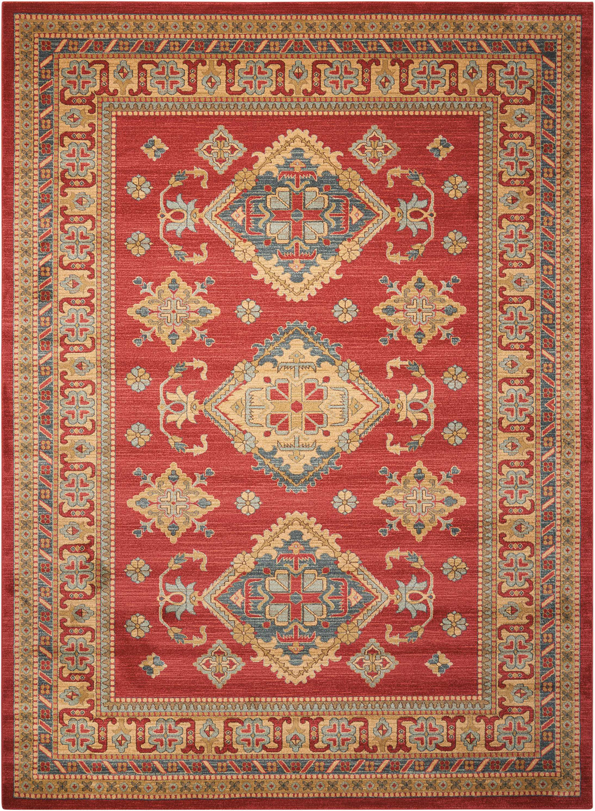 Maymana MYN01 Red Rug - Rectangle