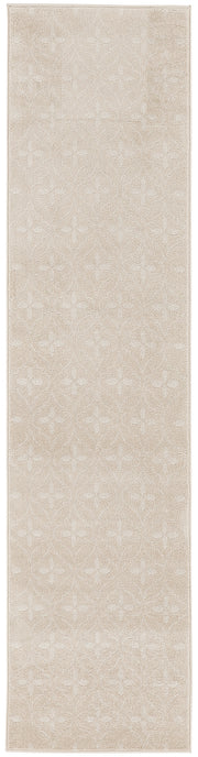 Nourison Essentials NRE04 Ivory Beige Rug - Runner