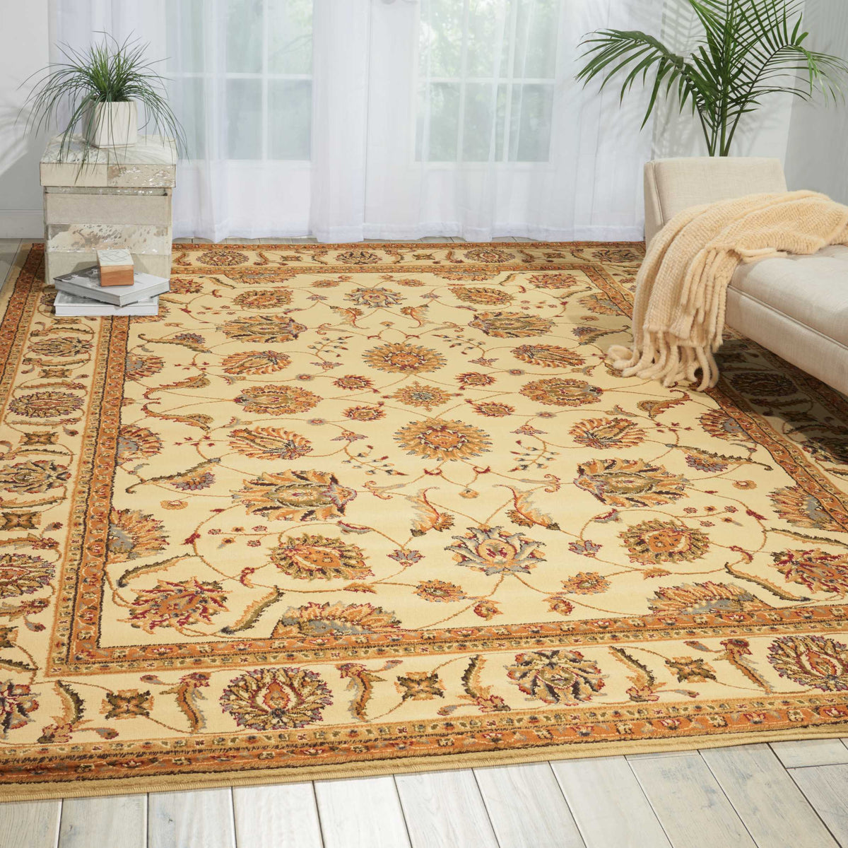 Paramount PAR09 Beige Rug - room scene