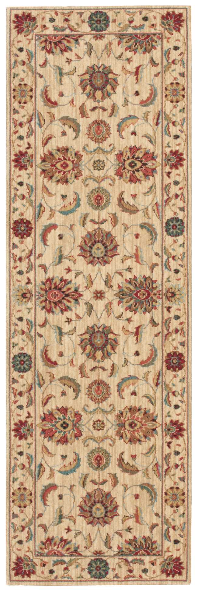 Living Treasures LI04 Ivory Rug - Runner