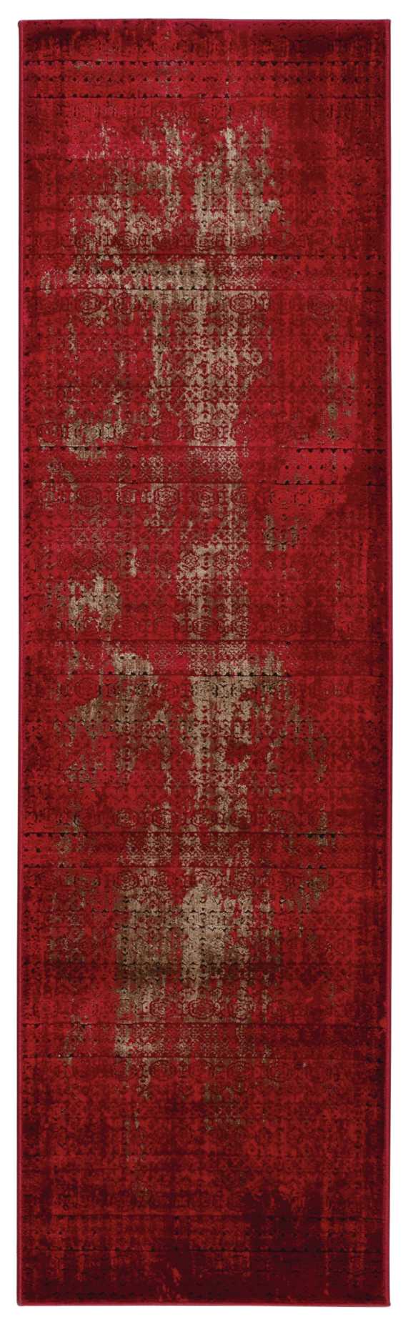 Karma KRM01 Red Rug - Runner