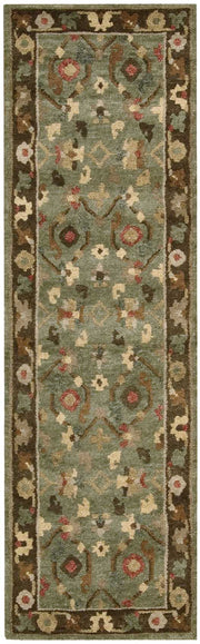 Tahoe TA10 Green Rug - Runner