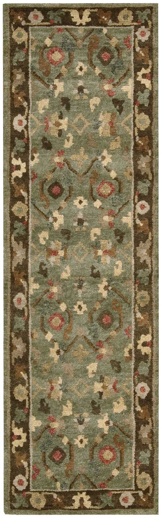 Tahoe TA10 Green Rug - Runner