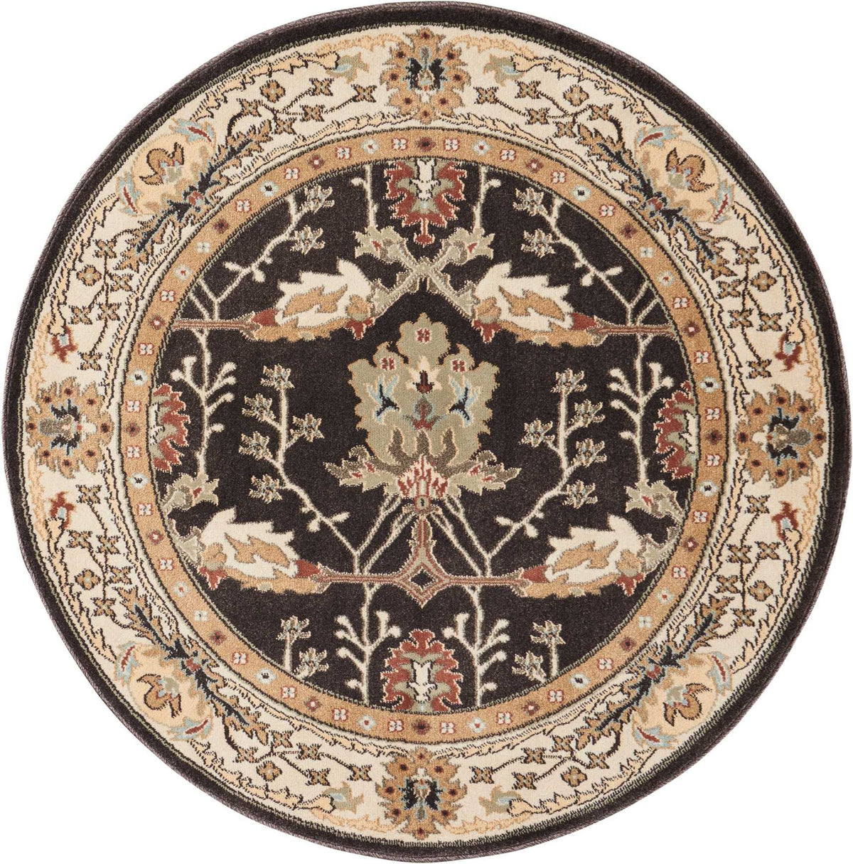 Walden WAL04 Bistre Rug - Round