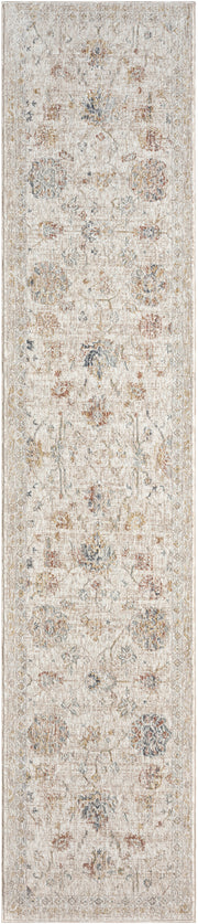 Antique Fusion ANF04 Ivory Multicolor Rug - Runner