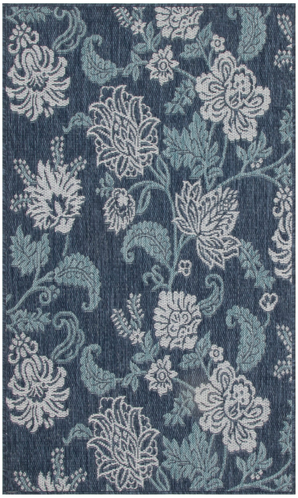 Garden Oasis GOA03 Navy Rug - Rectangle
