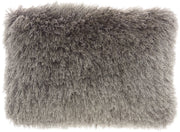 Shag TL004 Charcoal 14" x 20" Throw Pillows