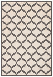 Decor DER06 White Light Grey Rug - Rectangle