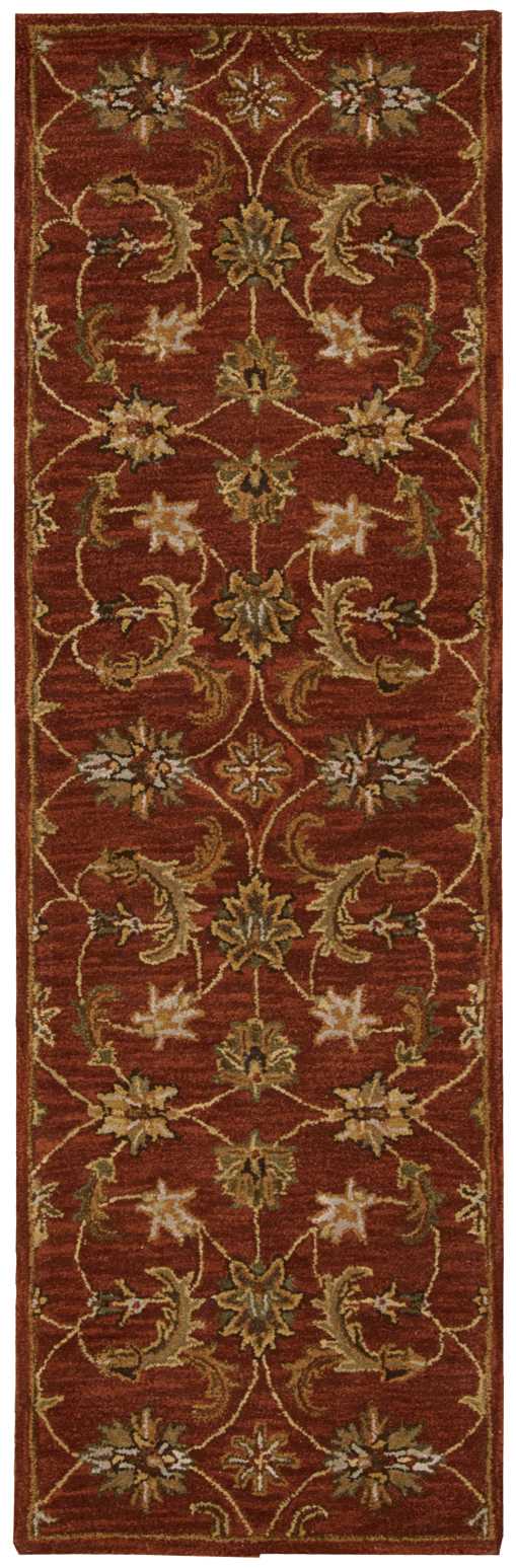 India House IH83 Brick Rug - Runner