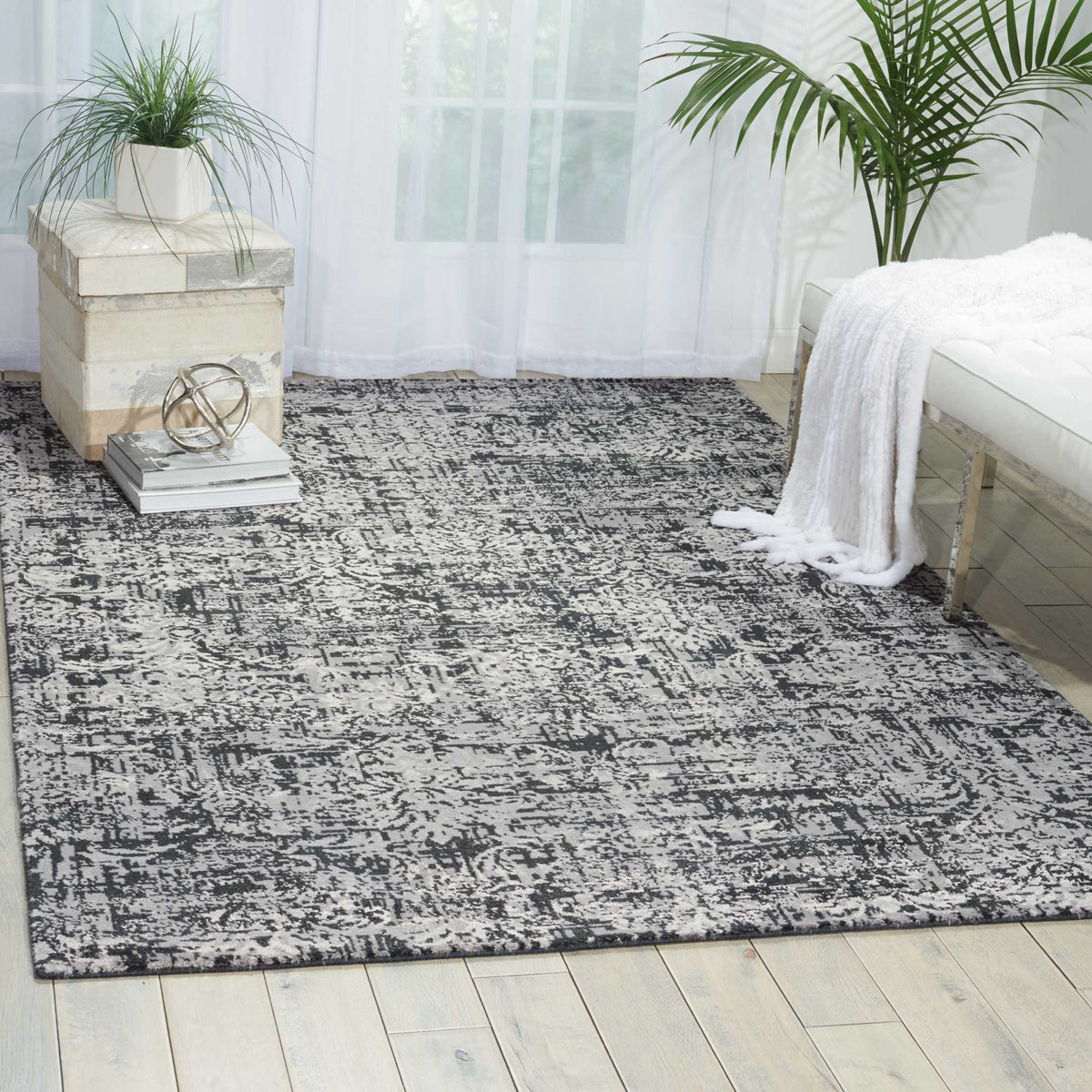 Twilight TWI04 Onyx Rug - room scene