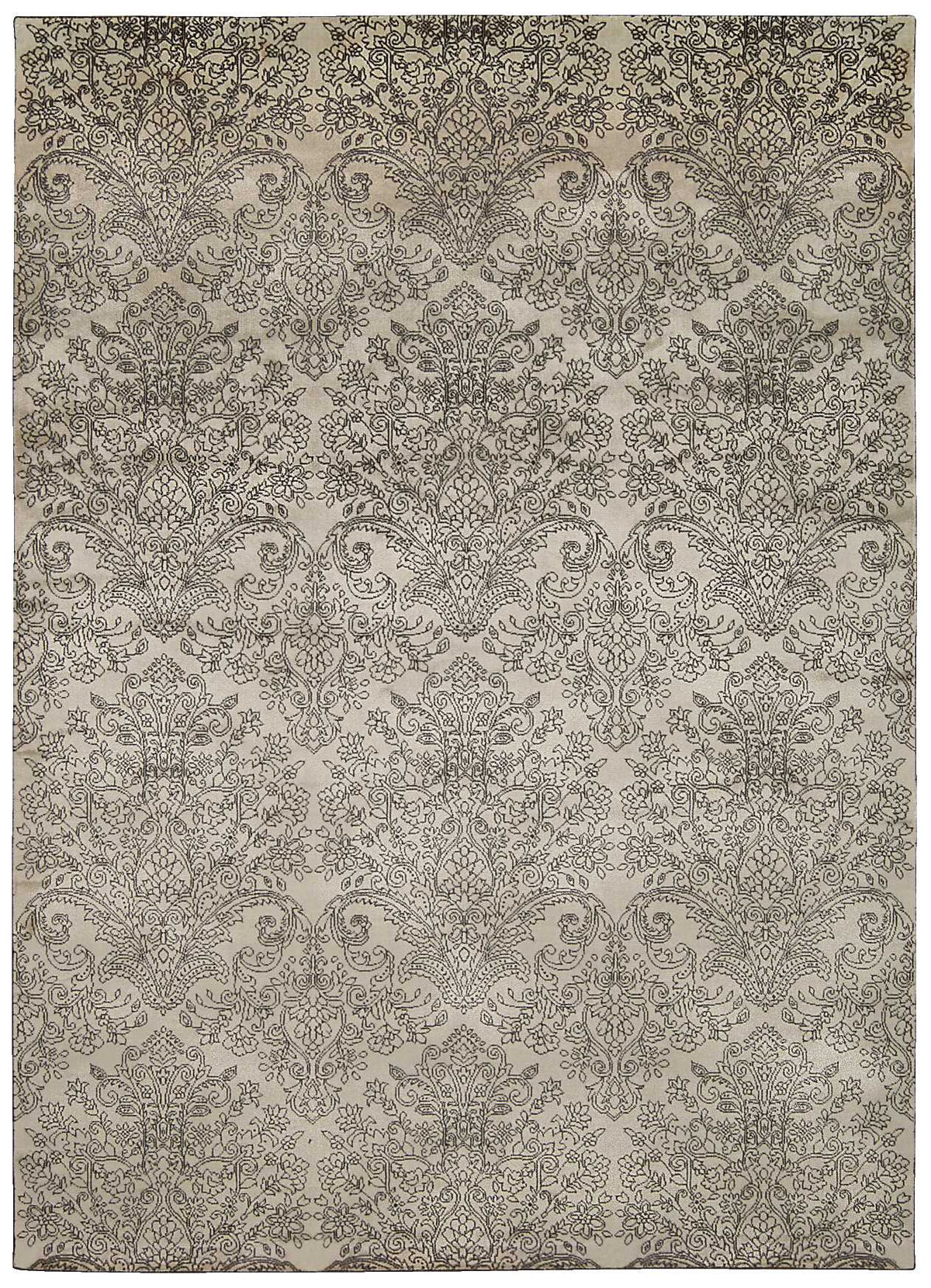 Platine MA202 Ecru Rug - room scene