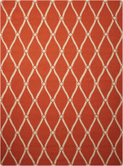 Portico POR02 Orange Rug - Rectangle