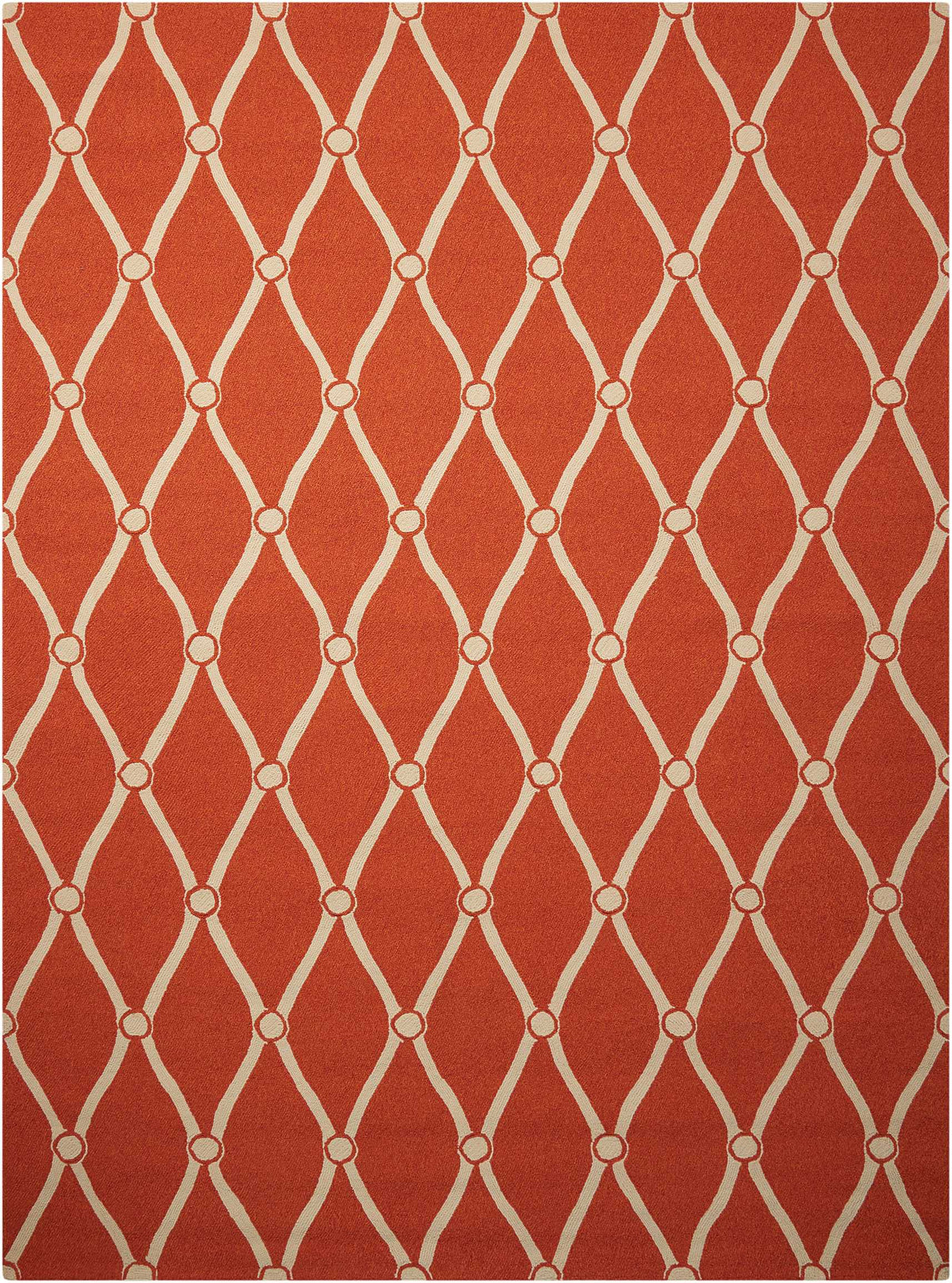 Portico POR02 Orange Rug - Rectangle