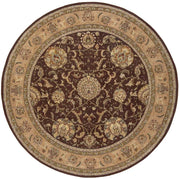 Nourison 2000 2206 Brown Rug - Round
