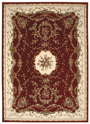 Bordeaux BOR01 Burgundy Rug - Rectangle