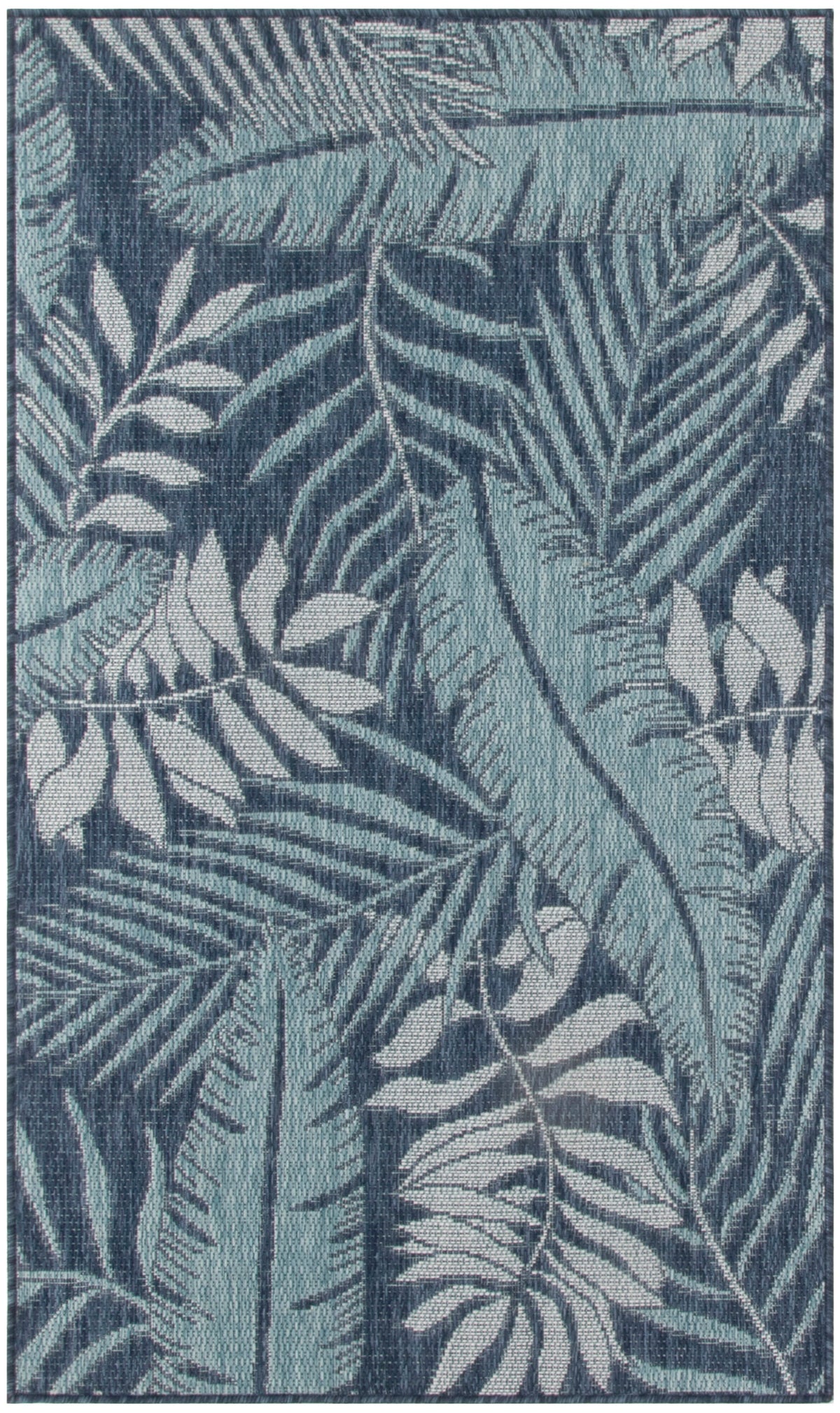 Garden Oasis GOA02 Navy Rug - Rectangle