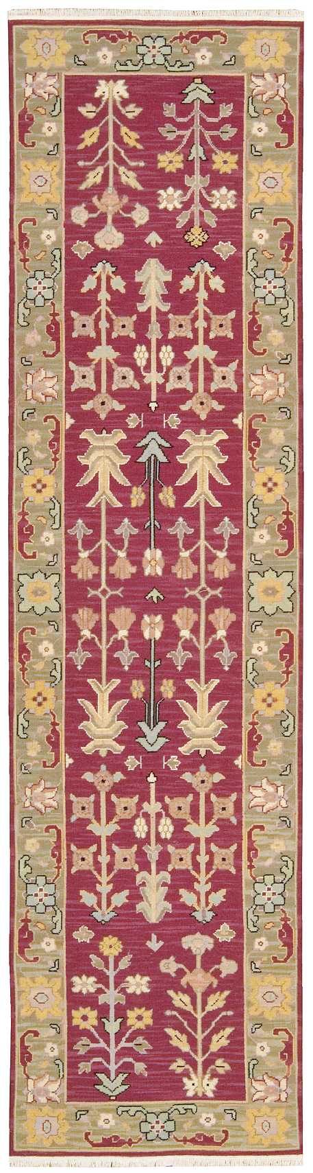 Nourmak SK92 Burgundy Rug - room scene
