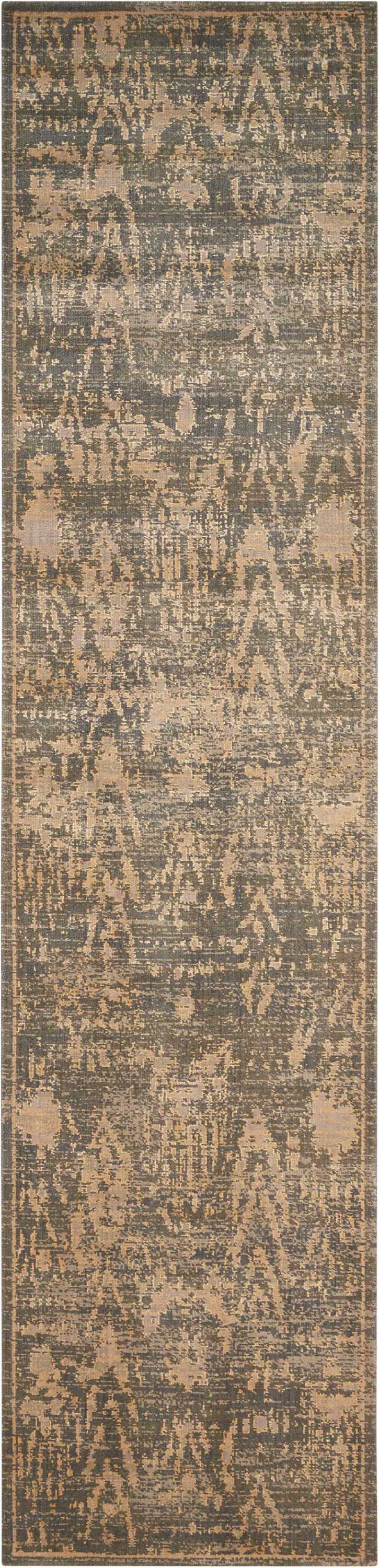 Silken Allure SLK17 Slate Rug - Runner