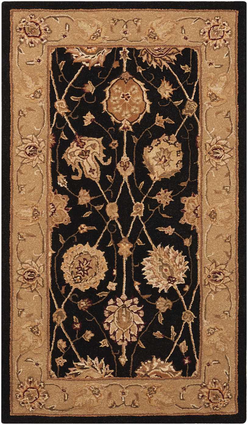 Nourison 3000 3105 Black Rug - Rectangle