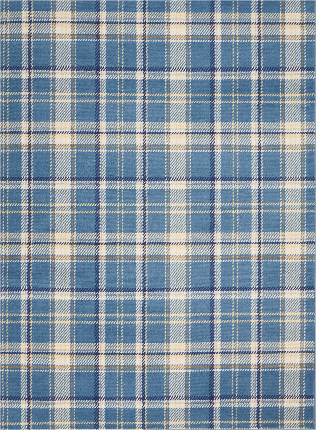Grafix GRF03 Blue Rug - Rectangle