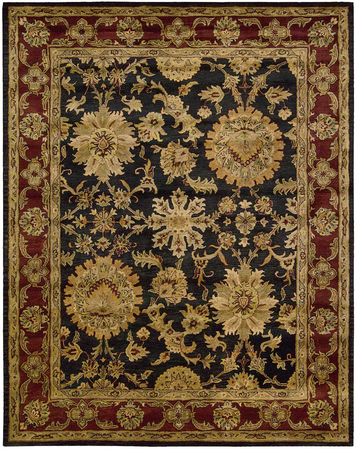 Jaipur JA18 Black Rug - Rectangle