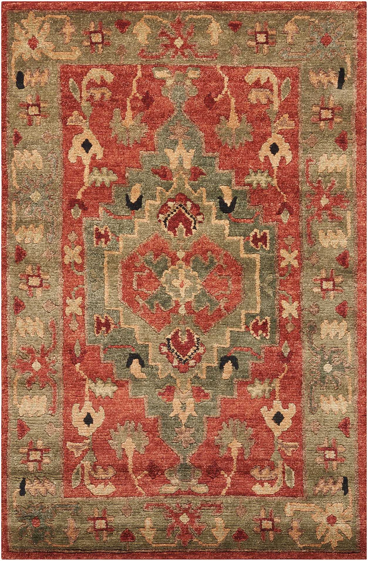 Tahoe TA01 Rust Rug - Rectangle