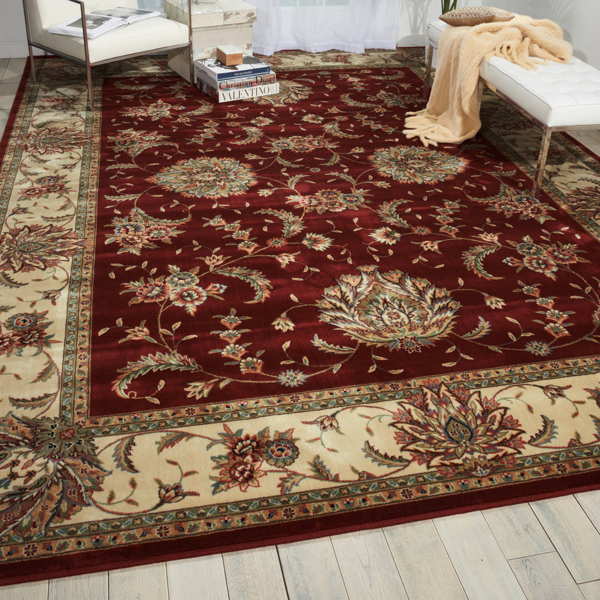 Cambridge CG02 Brick Rug - room scene