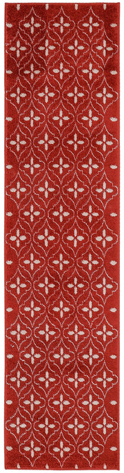 Nourison Essentials NRE04 Brick Ivory Rug - Runner