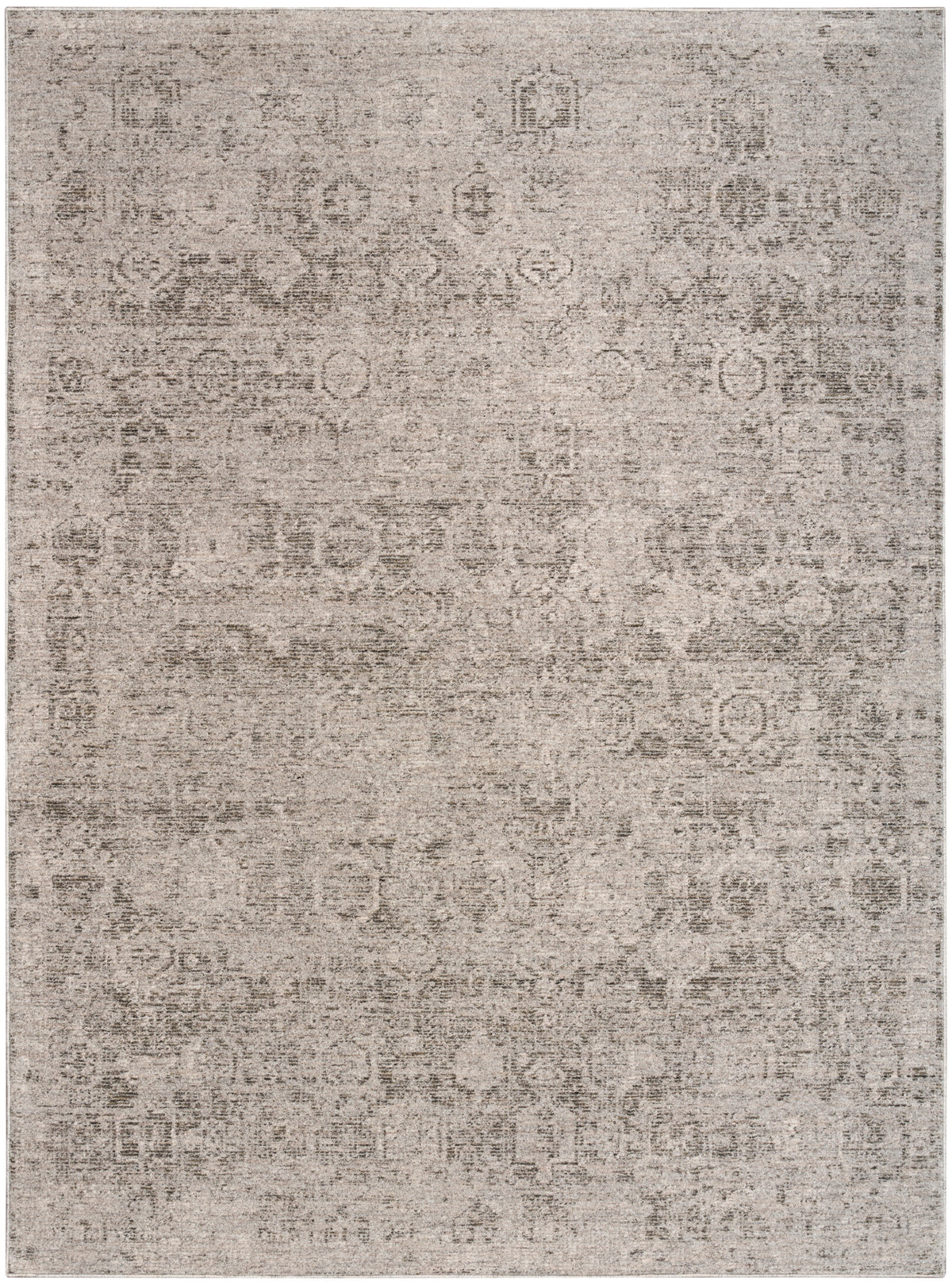 Pure Shades SAD01 Grey Rug - Rectangle