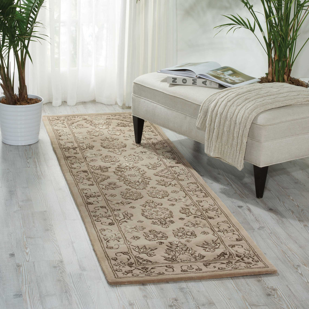 Regal REG09 Taupe Rug - room scene